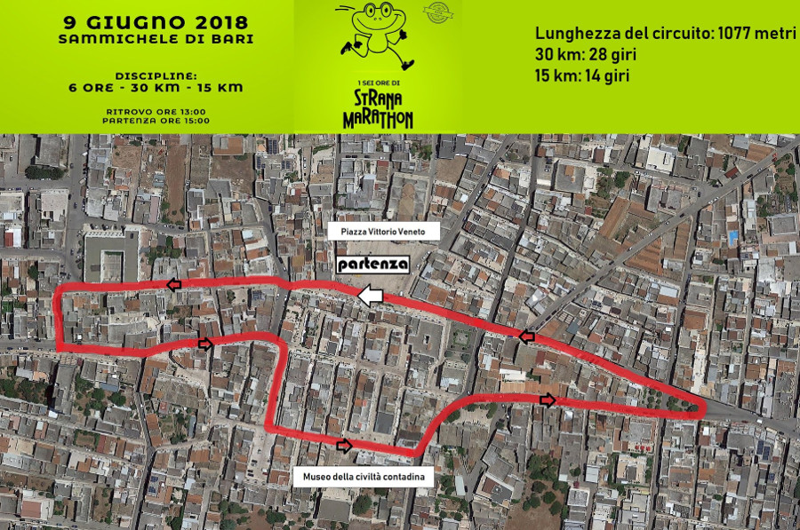 Percorso Strana marathon