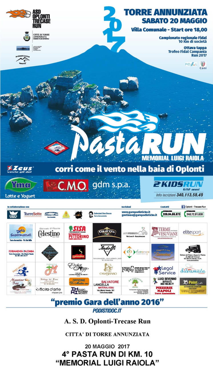 Torre_Annunziata Pasta_Run 2017