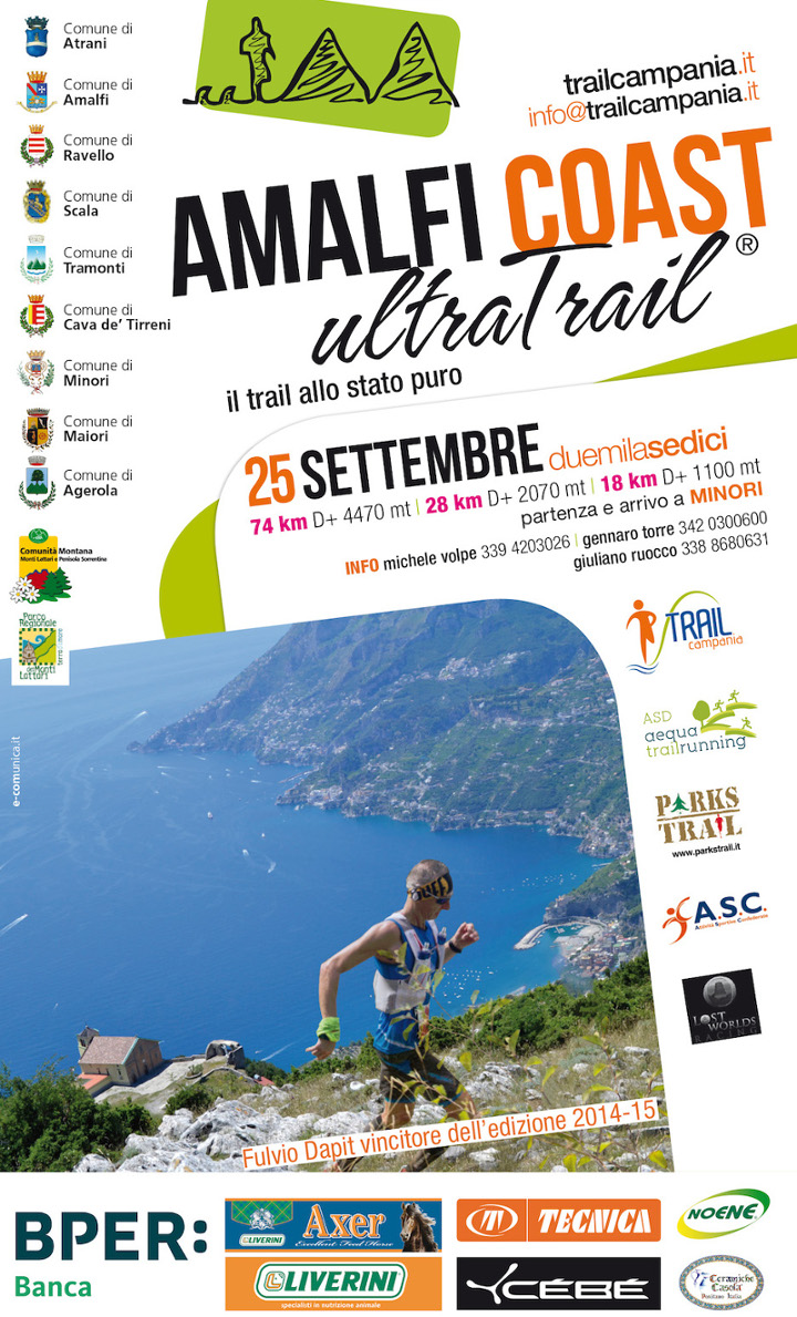 Amalfi coast ultra trail 2016