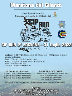 Maratona del Cilento 2022 Caselle in Pittari
