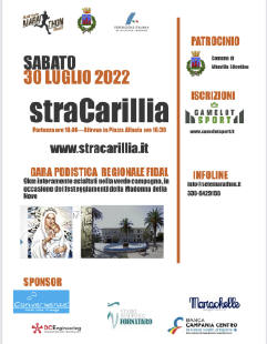StraCarillia 2022 gara podistica Altavilla Vilentina