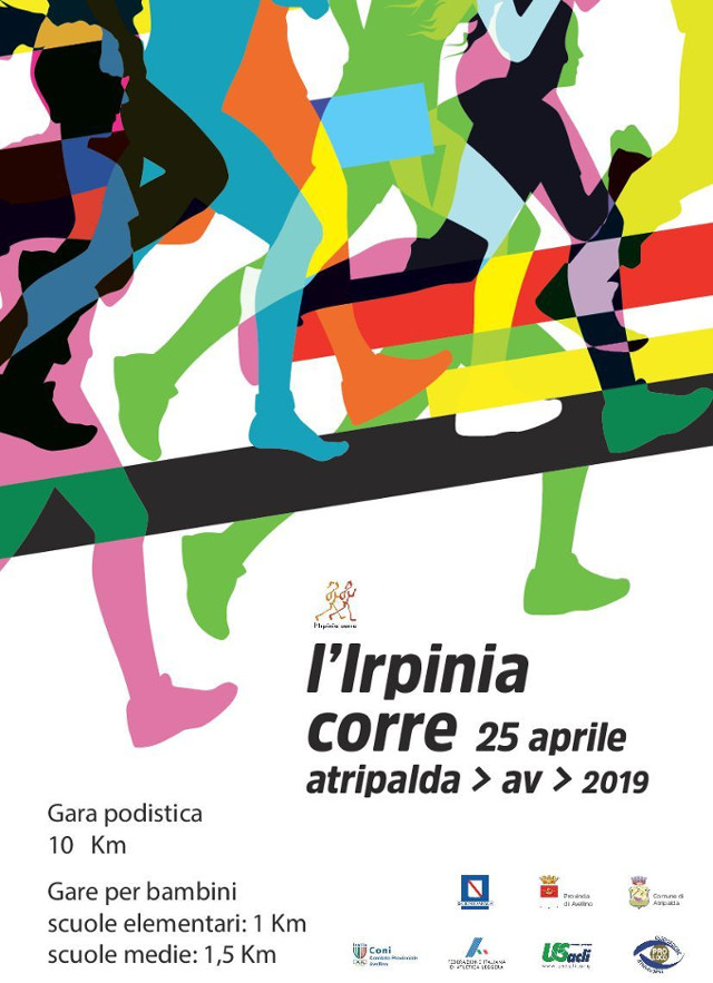 L'Irpinia Corre 2019 gara podistica di Atripalda