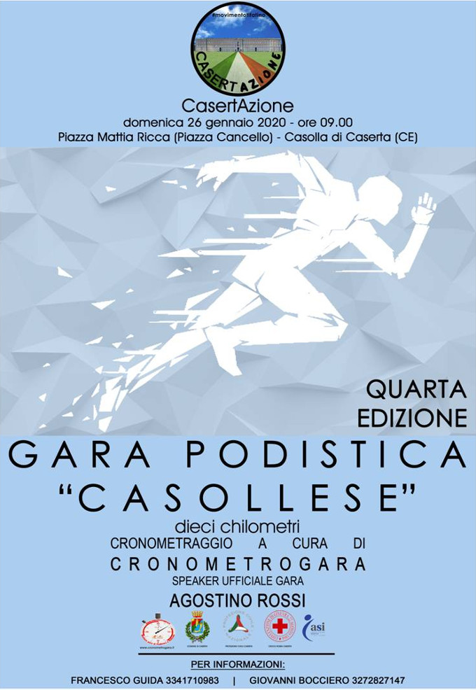 Casollese 2020 gara podistica di Casolla Caserta