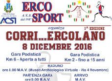 Ercolano gara podistica Corri Ercolano 2016