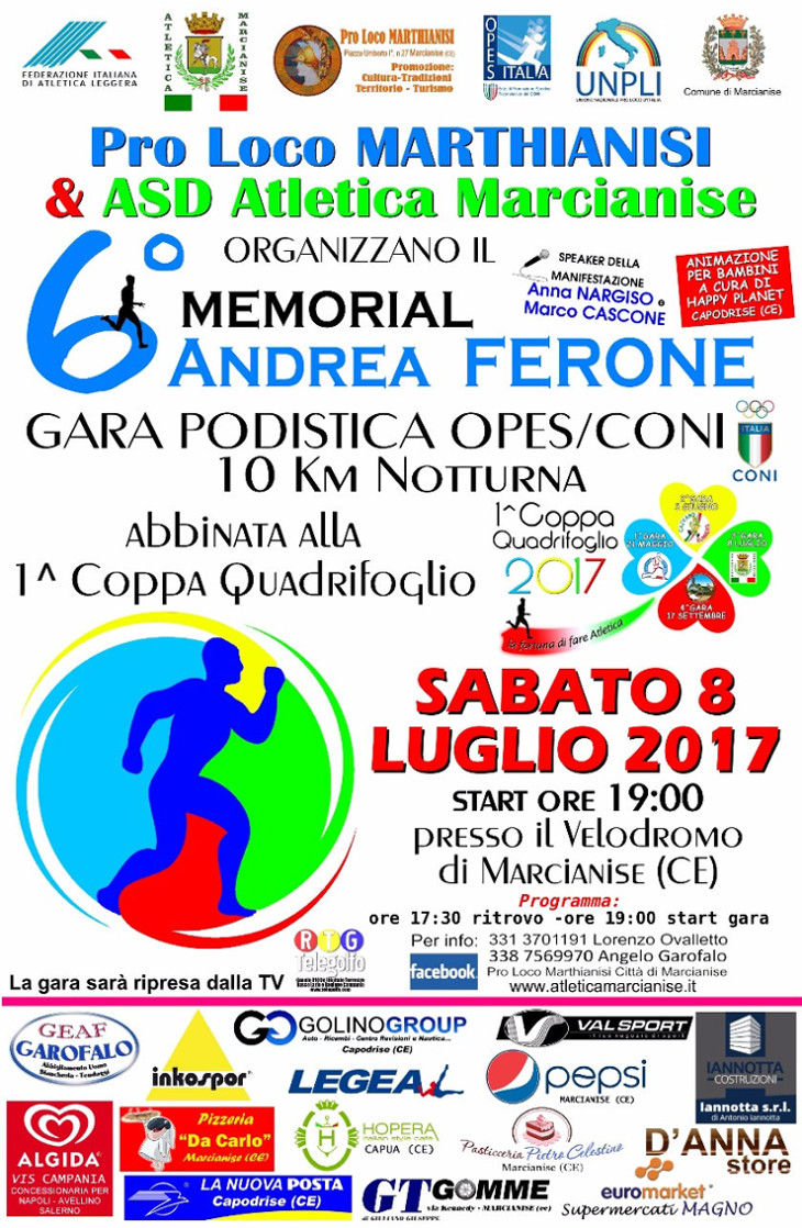 Marcianise Memorial Ferone 2017