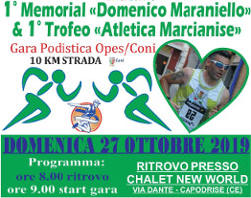 Trofeo Atletica Marcianise gara 2019 Memorial Maraniello