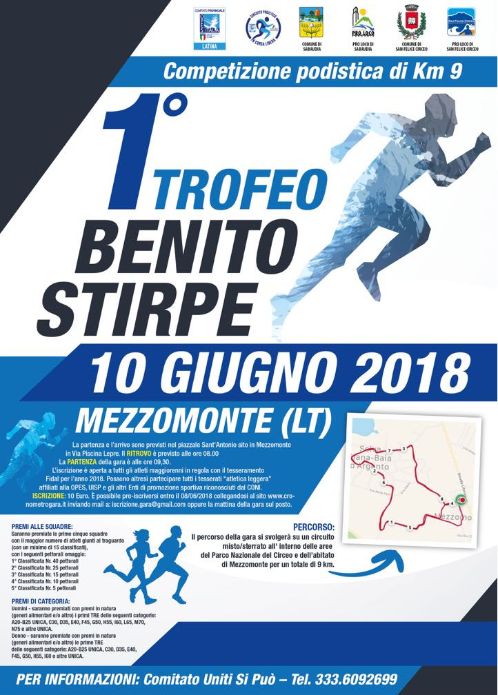 MEZZOMONTE Trofeo Benito Stirpe 2018
