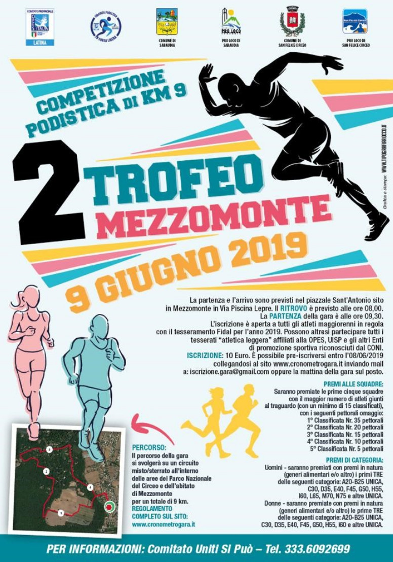regolamento Trofeo Mezzomonte 2019