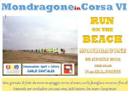 Run on the beach 2019 gara Mondragone