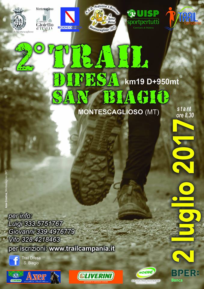 Trail difesa San Biagio 2017