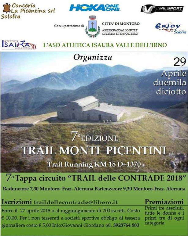 Trail Monti Picentini 2018