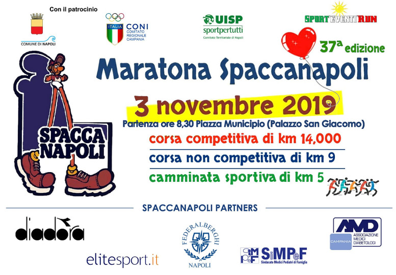 Spaccanapoli 2019 gara podistica