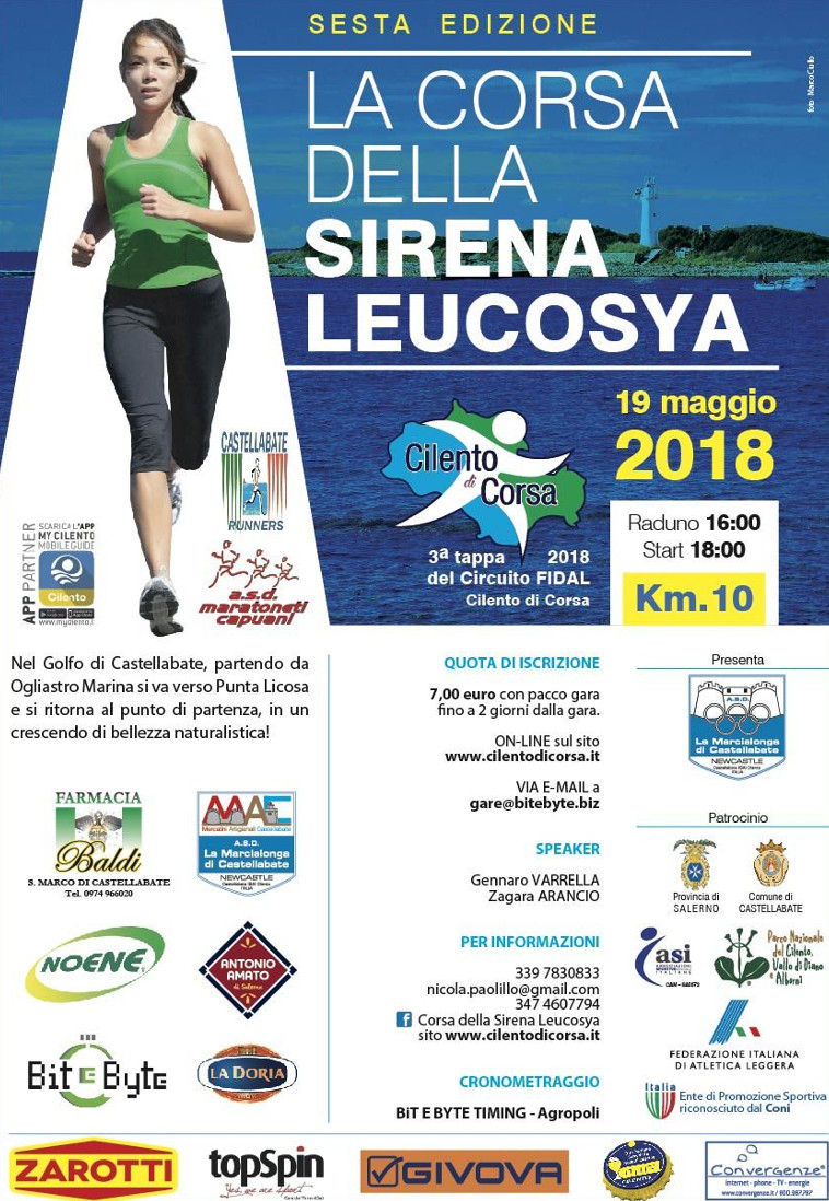 Castellabate corsa-della-sirena Leucosya 2018