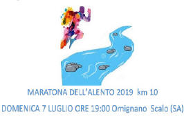 Maratona dell'Alento 2019 gara podistica 10km