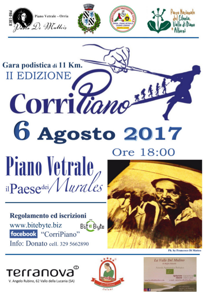 Piano Vetrale Orria gara podistica 2017