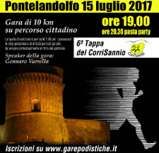 Pontelandolfo gara podistica San_Donato 2017