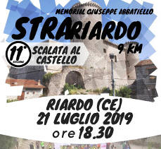 StraRiardo Scalata al Castello 2019 gara podistica di Riardo