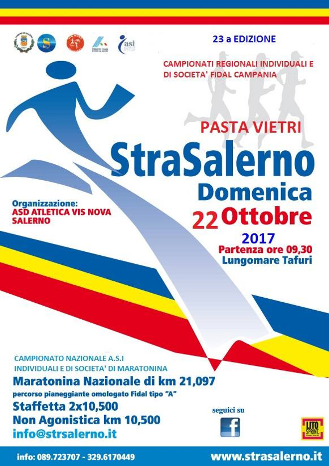 Salerno mazzamaratona Strasalerno 2017
