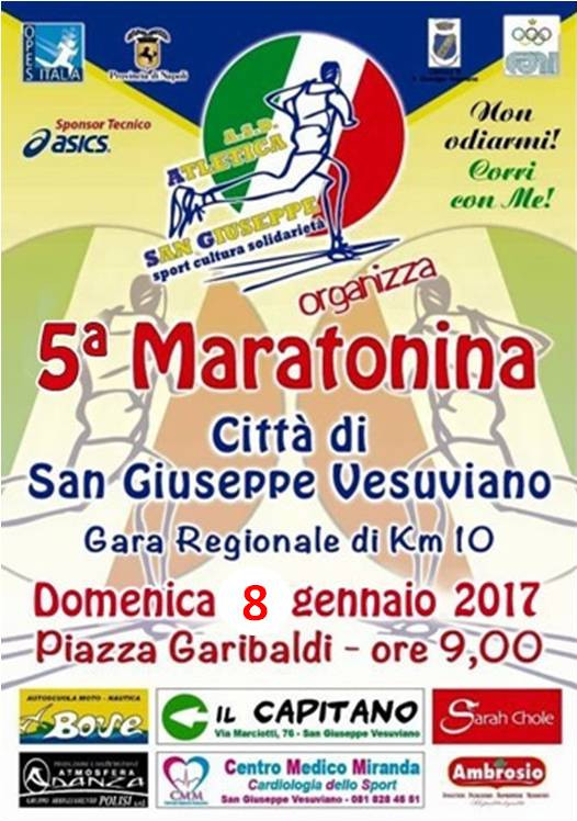 San_Giuseppe Vesuviano maratonina 2017