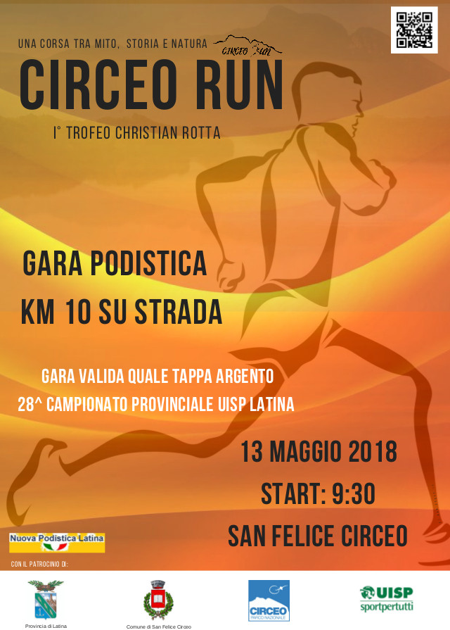 Circeo Run 2018 gara podistica di SanFelice Circeo