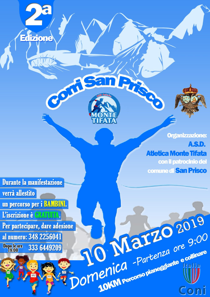 Corri San Prisco 2019 gara podistica