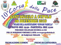 Corsa della Pace 2019 gara podistica di Sant'Angelo a Cupolo