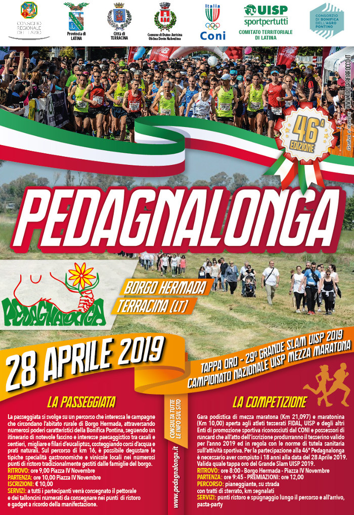 La Pedagnalonga 2019 mezza maratona