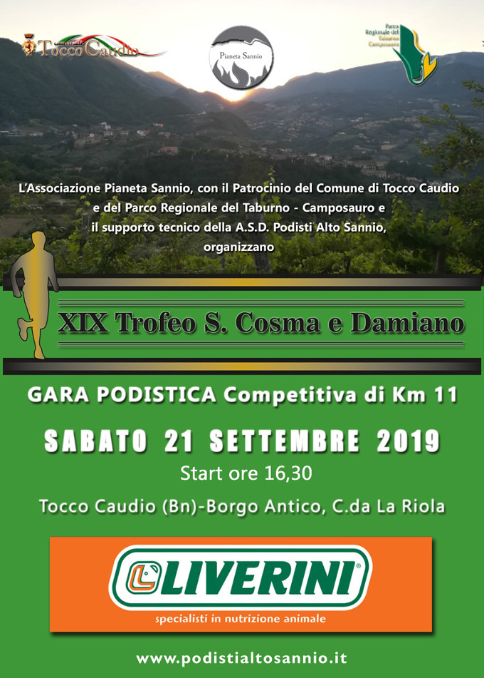 Trofeo San Cosma e Damiano 2019 gara di Tocco Caudio