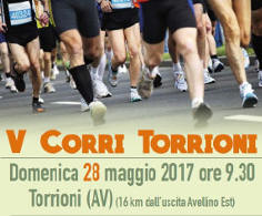 Torrioni gara podistica Corri Torrioni anno 2017