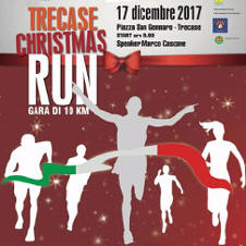 TreCase gara podistica Christmas Run 2017