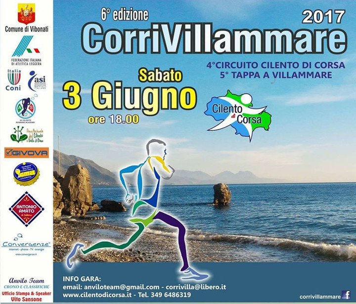 Corri Villammare 2017